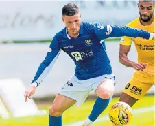  ??  ?? Michael O’Halloran is in his third spell at St Johnstone.