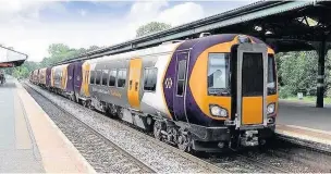  ??  ?? > The proposed livery of the new West Midlands trains