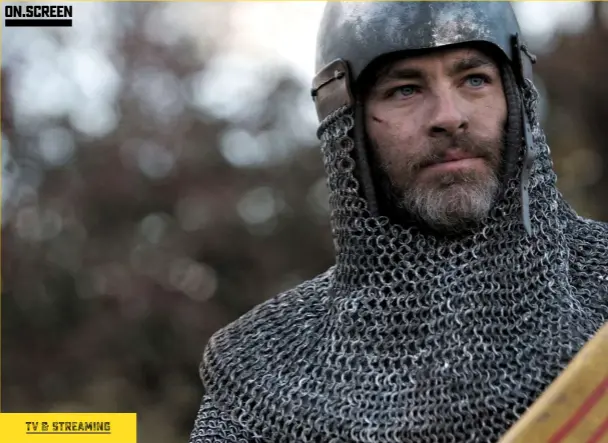  ??  ?? Rebel rouser: Chris Pine as Robert the Bruce.