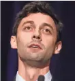  ?? JOE RAEDLE, GETTY IMAGES ?? Democrat Jon Ossoff faces off against Republican Karen Handel in Georgia’s special election June 20 for what’s shaping up as the nation’s most expensive contest for the House in 2018.