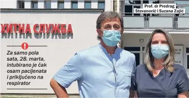  ??  ?? Prof. dr Predrag Stevanović i Suzana Zajić