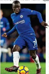  ?? GETTY IMAGES ?? Health scare: N’Golo Kante
