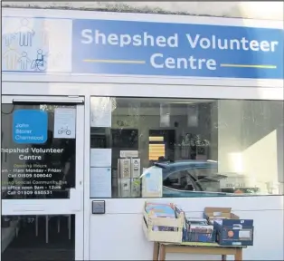  ??  ?? Shepshed Volunteer Centre manager ‘extremely proud’ of work volunteers have done.