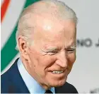  ??  ?? Joe Biden’s team has admitted that he was not arrested for trying to visit Nelson Mandela in jail during the 1970s.