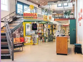  ?? ?? The Bodega sneaker boutique in Los Angeles.