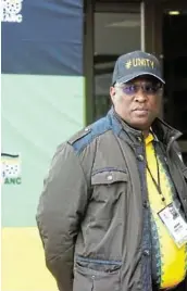  ?? /FREDDY MAVUNDA ?? Eastern Cape premier Oscar Mabuyane has met the ANC threshold for nomination­s.