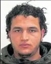  ??  ?? Der Terrorist Anis Amri tötete zwölf Menschen.