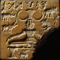  ??  ?? Pashupati, le dieu des animaux, un Proto Shiva, le dieu ascète, et figure centrale de la religion hindouiste.