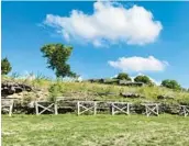  ?? JONATHAN MATTISE/AP ?? Fort Negley in Nashville, Tenn., was built by runaway slaves and freed Black people for the Union. Developmen­t work has unearthed human remains nearby.