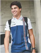  ??  ?? Lance Stroll