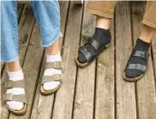  ?? DREAMSTIME ?? For trendsette­rs like entertaine­rs, profession­al athletes and models, the socks-with-sandals look passes as fashionabl­e, writes Answer Angel Ellen Warren.