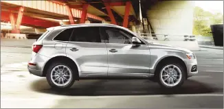  ??  ?? The 2016 Audi Q5 crossover SUV has the fewest check engine light issues of any vehicle according to CarMD.com.