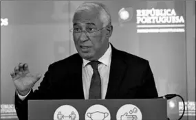  ??  ?? Premier Antonio Costa. (Foto: Marokko nieuws)