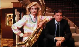  ?? Photograph: Robert Sacha/Corbis/Getty Images ?? Ivana and Donald Trump in the 1980s. As vice-president of interior design for the Trump Organizati­on, Ivana influenced real-estate projects in New York and Atlantic City.