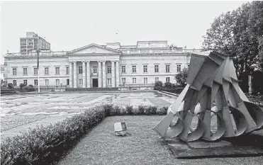  ?? ARCHIVO ?? Fachada del Palacio de Nariño, lugar de residencia y de gobierno del próximo presidente de la República.-