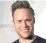  ??  ?? Ruby’s favourite, Olly Murs.