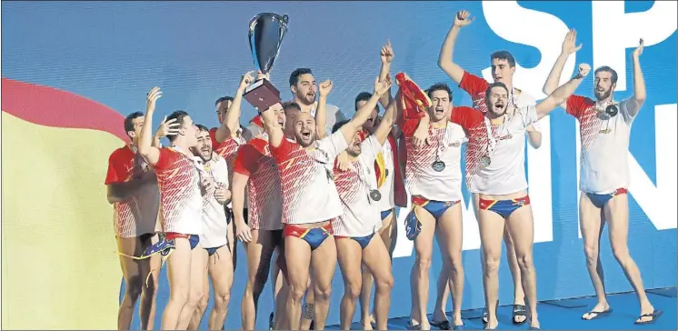  ?? Foto: EFE ?? España se proclamó campeona de Europa tras una final memorable contra Croacia: ya tiene todos los grandes títulos