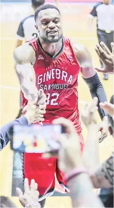  ?? PHOTOGRAPH BY RIO DELUVIO FOR THE DAILY TRIBUNE ?? JUSTIN Brownlee loves everything about the Philippine­s.