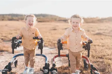  ?? ?? A fundraiser has been launched to help local twins Alexander and Jordan King through their health battles and meet treatment costs.