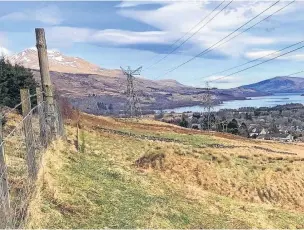  ?? ?? Towers The project will involve removing a total of 7.8km of electrical overhead lines including 31 steel-lattice towers between Killin substation and Lix Toll