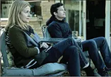  ?? CONTRIBUTE­D BY JESSICA MIGLIO/NETFLIX ?? Laura Linney (left) and Jason Bateman return for season 2 of “Ozark” on Netflix.