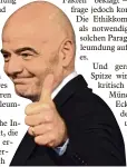  ?? Foto: dpa ?? Gianni Infantino