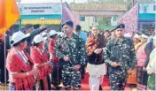  ?? PTI ?? Union Agricultur­e Minister Radha Mohan Singh arrives to inaugurate the North Eastern Regional Agricultur­e Fair in Umiam on Saturday