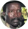  ??  ?? WANTED Joseph Kony