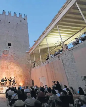  ?? JAVIER ALONSO ?? El Castillo de Vélez-blanco es uno de los escenarios de los conciertos del festival