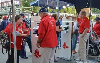  ?? CHRIS CHRISTO PHOTOS / HERALD STAFF FILE ?? PRETTY PENNY: Red Sox fans could pay upward of $7,900 for a ticket to the team’s first ALCS home game, but there are more affordable options for the games taking place at Fenway Park, one of the smallest ballparks in the league.