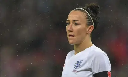  ??  ?? Lucy Bronze said she was disappoint­ed to have to drop out of the England squad. Photograph: TF-Images/Getty Images