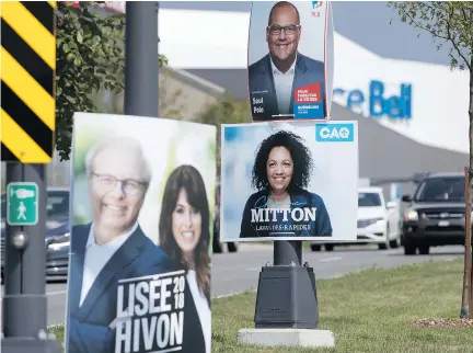  ?? ALLEN McINNIS ?? Laval-des-Rapides is one of six Laval ridings up for grabs, and, since 1980, has voted for the party that formed the government.