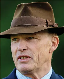  ??  ?? John Gosden trains Enable.