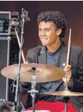  ?? TODD ROSENBERG ?? Jazz drummer (and pianist) Anton Kot has just won an award from the national YoungArts Foundation. Kot has two online performanc­es upcoming: Jan. 17 for Hartford Public Library and Jan. 26 for YoungArts.