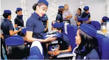  ?? PHOTO: DALIP KUMAR ?? A training session at IndiGo’s IFly centre in Gurugram.