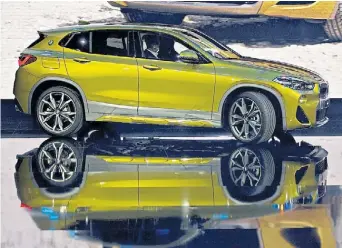  ?? BLOOMBERG ?? BMW X2. Se trata de un nuevo SUV que se ubicará entre los ya conocidos X1 y X3. Está previsto que llegue a nuestro mercado en los próximos meses.