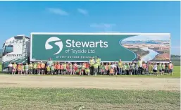  ??  ?? Stewarts of Tayside Limited received £349,642.