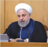  ?? (Reuters) ?? TOMORROW MAY BE when France or the US announce the start of new negotiatio­ns with Iran that could lead to a meeting between US President Donald Trump and Iranian President Hassan Rouhani.