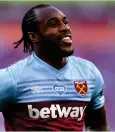  ??  ?? Michail Antonio netted