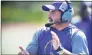  ?? Matthew Brown / Hearst Connecticu­t Media ?? Joe DeVellis has stepped down as Westhill coach to spend more time with his family.