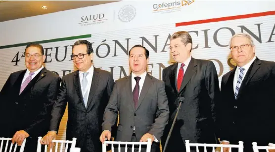  ?? HÉCTOR TELLEZ ?? Inauguraci­ón de la cuarta Reunión Nacional de Alimentos.