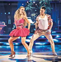  ?? ?? Helen and her partner Gorka Márquez’s Salsa saw them through to the Blackpool special