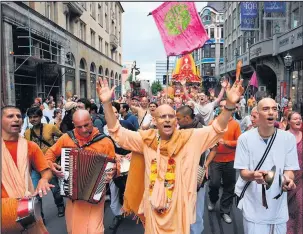  ??  ?? A Hare Krishna Festival is coming to Loughborou­gh.