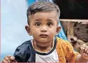  ?? ?? Yuvay Amar Leelkun
14-month-old son of Suhana and Danveer.