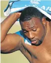  ??  ?? BEAUTY AND THE BEAST: Tough Bok forward Tendai Mtawarira has endorsed grooming products