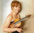  ?? Foto: Markus Morianz ?? Gebürtige Augsburger­in: die Violinisti­n Sophie Heinrich.