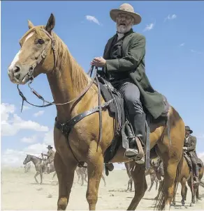  ?? NETFLIX ?? Jeff Daniels stars as Frank Griffin, a bad man on a vengeful quest in the new Netflix western Godless.