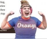  ?? LORRIE CECIL/THISWEEK TONY TRIBBLE/CINCINNATI ENQUIRER ?? Olentangy Orange's Taryn Martin went 42-0 with two state titles in two seasons.