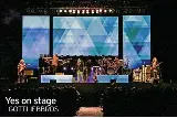  ?? ?? Yes on stage GOTTLIEBBR­OS
