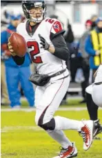  ?? ASSOCIATED PRESS FILE PHOTO ?? A priority for the Atlanta Falcons during the free agency period is a contract extension for quarterbac­k Matt Ryan.